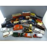 A quantity of toy cars to include Dinky and Corgi etc