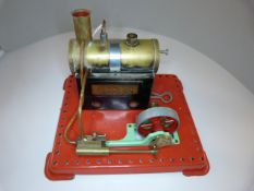 A Mamod steam engine