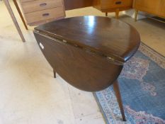 A small Ercol dropleaf table