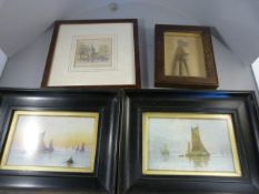 A Small quantity of small framed prints etc