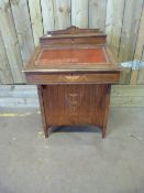 An Edwardian Mahogany Davenport