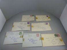 A quantity of 1950's Regional First Day covers - all 1958 First issues