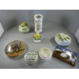 A small quantity of decorative china to include a vintage Toothpaste pot, Royal Winton and Royal