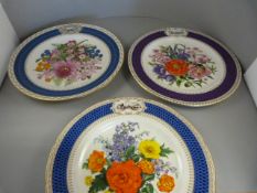 A Set of 10 Plates from the Horticultural Society
