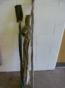 Three Vintage fishing rods to include split cane rods