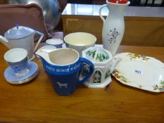 A Retro tea set 'Mayfair by Palissy Ware - Burleigh ware etc