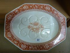 A Mintons Chrysanthemum meat plate