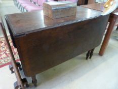 A Georgian Mahogany drop leaf table