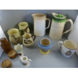 A quantity of collectable china to include Copeland and Goss etc