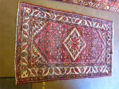 Handwoven Persian Quasqai tribal rug 2.39 x2.06m