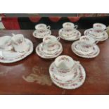 A Royal Stafford 'Patricia' part china tea service