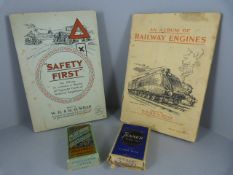 A quantity of Cigarette Cards to include two Albums - An Album of Railway Engines and An Album '