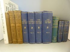 Quantity of books on Wild Flowers to include "The Students Flora of the British Islands" and "Wild