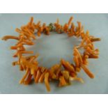 Coral branch bracelet