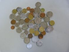 A quantity of various coins