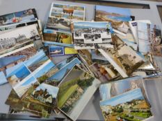 A large quantity of postcards to include some vintage