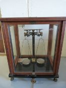 An Antique set of weighing scales