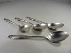 A set of four Birmingham Hallmarked silver teaspoons 1932 made Arthur Price and Co Ltd - total