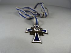 German Mother cross in Bronze