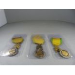 Three French WW1 medals (Medaille Militaire)