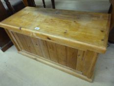 Modern Pine Coffer