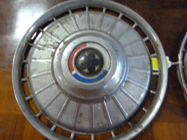 A Set of four Hub Caps from a Ford Zodiac/Corsair 1 missing the badge - 14 inch diameter - Image 2 of 4