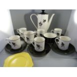 A Part Lord Nelson coffee set and other china etc