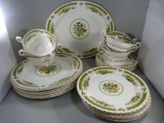 A Part Royal Stafford 'Dovedale' Dinner service