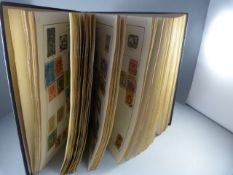 A Stamp album from around the World - containing large amount of stamps