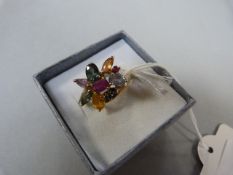 A 9ct Gold Sapphire ring approx 3.5ct