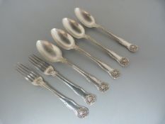 A quantity of SCM cutlery to include one Hallmarked London