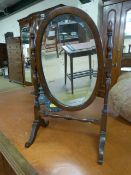 Edwardian toilet mirror