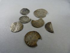 Quantity of various hammered coins to include Half Groat Etc