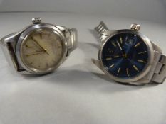 A Rolex style watch and one other