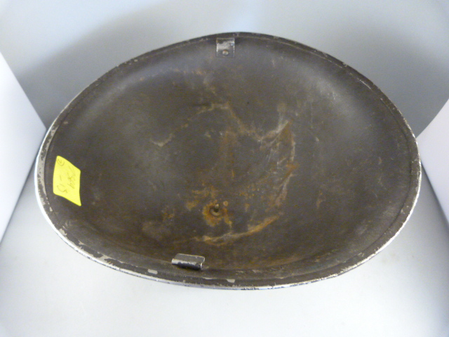 Two tin military helmets - Image 5 of 5