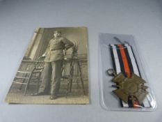 German WW1 Hindenburg cross - with original photo