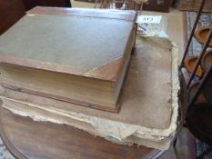 Bound Collection of the Whitehall Evening Post mostly dated from 1783 and Cassells Illustrated