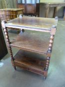 Small occasional table/tea table with barley Twist legs