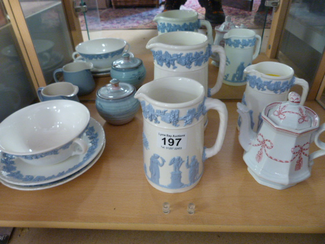 Part Wedgwood Embossed Kings Ware and three other pieces - Image 2 of 2