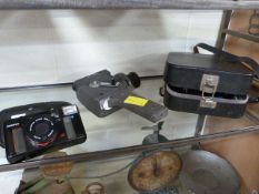 Three vintage cameras - Sekonia, Olympus and Holiday Zoom