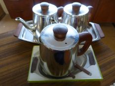 A Picquot style tea set