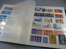 Quantity of various stamp albums