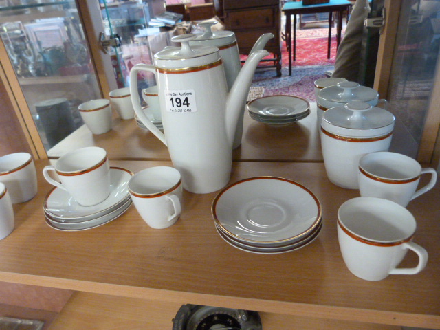 A part coffee set - Image 2 of 2