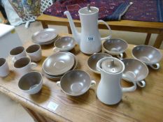 Poole part coffee service and poole part dinner service