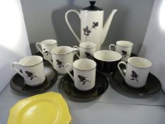 A Part Lord Nelson coffee set and other china etc