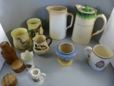 A quantity of collectable china to include Copeland and Goss etc