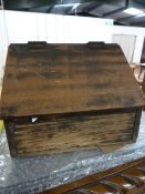 Small wooden box