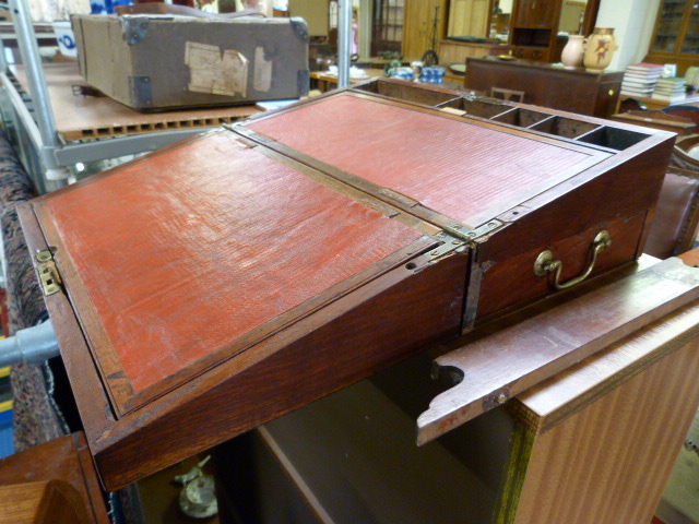 Mahogany Writing slope - Image 3 of 3