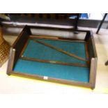 Oak Display case - in need of restoration A/F