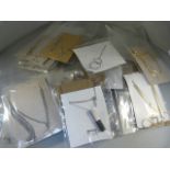 Quantity of various costume jewellery in bags